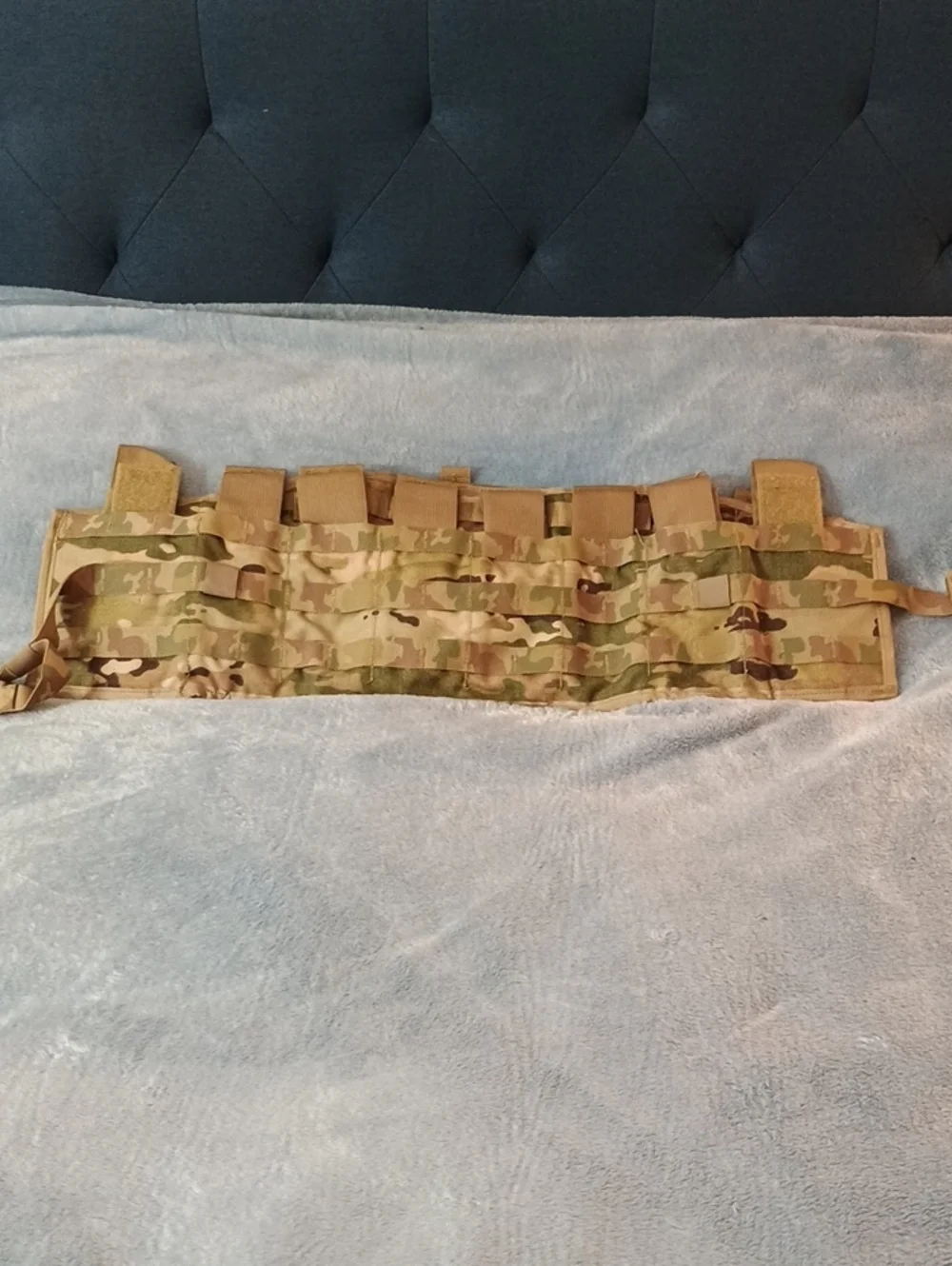 U.S. Army Multicam Tactical Belt Panel - Tan Green Brown